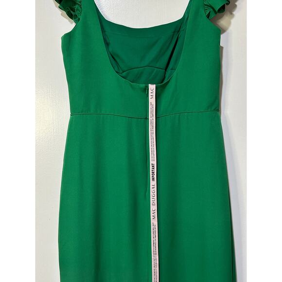 Elegant Green Wedding Dress - Picture 13 of 16